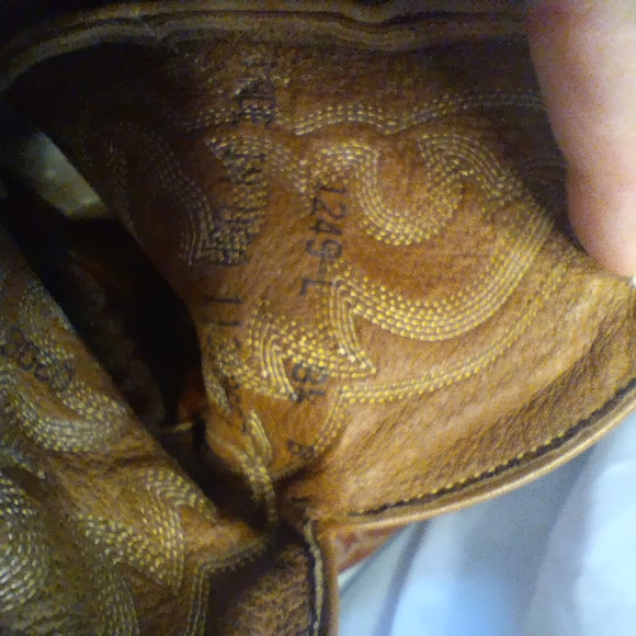 Tony Lama Cowboy Boots size 8.5 - Picture 9 of 10